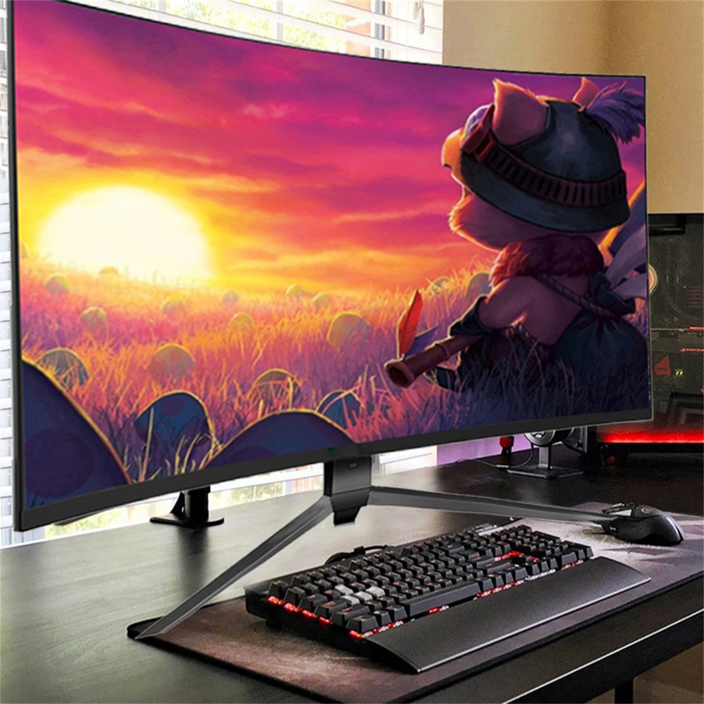 32 Curved Monitor 240HZ 2560x1440p 1ms Freesync HD LED Gaming Monitor"