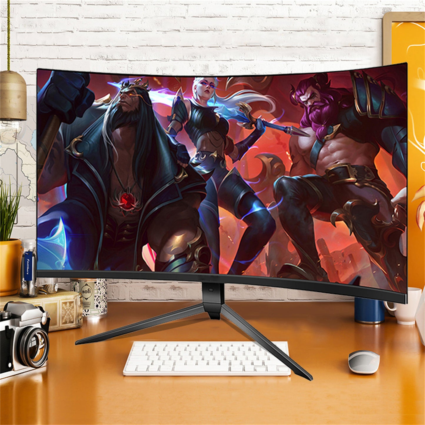 32 Curved Monitor 240HZ 2560x1440p 1ms Freesync HD LED Gaming Monitor"